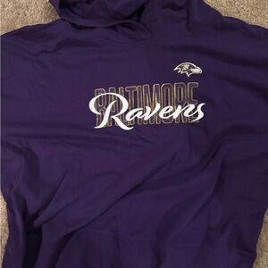 NFL Team Apparel Purple Hoodie